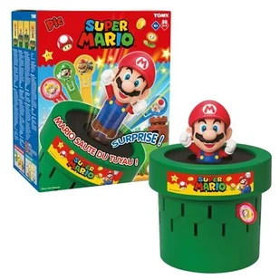 Tomy, Super Mario, Gra planszowa Pop Up Mario T73538 - Gry planszowe - miniaturka - grafika 1