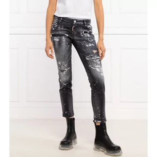 Spodnie damskie - Dsquared2 Jeansy Jennifer | Slim Fit - grafika 1