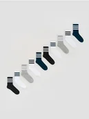 Skarpetki dla dzieci - Reserved - Skarpetki 10 pack - granatowy - miniaturka - grafika 1