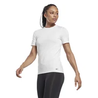 Koszulki i topy damskie - Damska Koszulka z krótkim rękawem REEBOK ID TRAIN SPEEDWICK TEE HT6021 – Biały - miniaturka - grafika 1