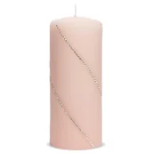 Świece - Pigmejka Pigmejka Pl Purowy Róż Świeca Bolero Mat Walec Duży uniwersalny 94898-uniw - miniaturka - grafika 1