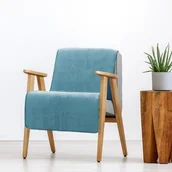 Narzuty - Narzuta SOFIA 70 x 160 cm niebieski - miniaturka - grafika 1