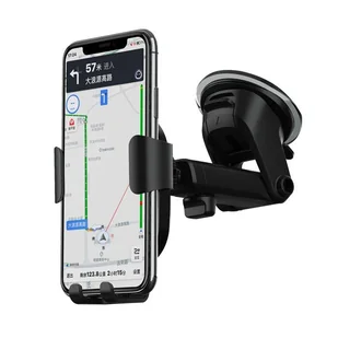 Remax bezprzewodowa ładowarka Qi grawitacyjny uchwyt samochodowy z regulowanym ramieniem na szybę i deskę rozdzielczą czarny (RM-C37) - Ładowarki do telefonów - miniaturka - grafika 12