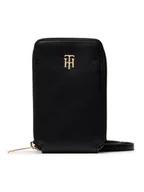 Etui i futerały do telefonów - Etui na telefon TOMMY HILFIGER - Th Timeless Phone Wallet AW0AW13639 BDS - miniaturka - grafika 1