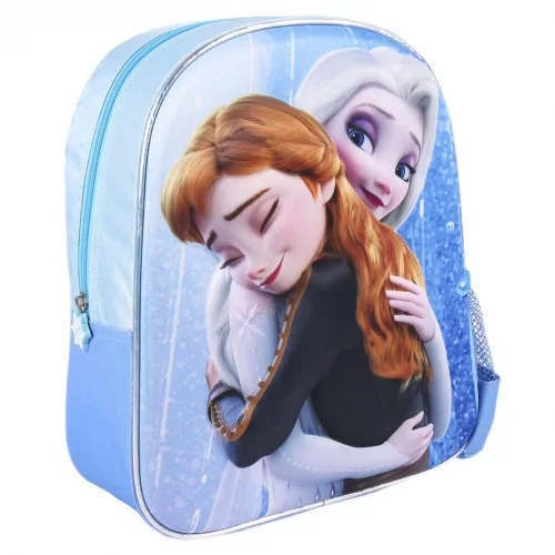 Plecak dziecięcy 3D Ana i Elza Frozen, jasnoniebieski