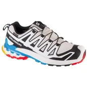 Buty trekkingowe damskie - Damskie buty do biegania Salomon XA Pro 3D V9 GTX W LunarRock/White/Black  UK 7 - miniaturka - grafika 1