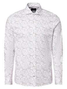JOOP! Koszula męska Mężczyźni Slim Fit Bawełna biały|wielokolorowy wzorzysty, 40 - Koszule męskie - miniaturka - grafika 1