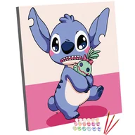 Malowanie po numerach - Zestaw do malowania po numerach, 20x20, Głodny Potworek - miniaturka - grafika 1