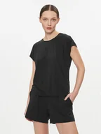Piżamy damskie - Calvin Klein Underwear Koszulka piżamowa 000QS7157E Czarny Relaxed Fit - miniaturka - grafika 1