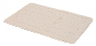 Elegancki kremowy chodniczek do łazienki F4-K00 - Dywaniki łazienkowe Elegancki kremowy chodniczek do łazienki F4-K00 - Dywaniki łazienkowe - miniaturka - grafika 1