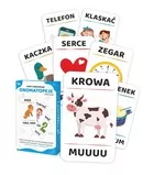 Karty obrazkowe - Onomatopeje 45 kart - Materiały pomocnicze dla uczniów - miniaturka - grafika 1
