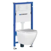 Stelaże i zestawy podtynkowe do WC - Zestaw Podtynkowy WC Geberit Duofix Delta Laveo Desna - miniaturka - grafika 1