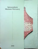 Książki o kulturze i sztuce - Sprawozdanie Muzeum Warszawy - miniaturka - grafika 1