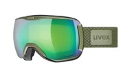 Gogle narciarskie - UVEX DH 2100 CV PLANET SKI damskie / męskie / uniwersalne Gogle narciarskie, oliwkowy matowy - miniaturka - grafika 1