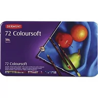 Przybory szkolne - Derwent 0701026 Coloursoft kredki, wielokolorowa 72 701029 - miniaturka - grafika 1