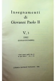 Insegnamenti di Giovanni Paolo II Tom V częęć 3 - Horror, fantastyka grozy - miniaturka - grafika 1