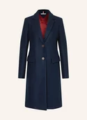 Płaszcze damskie - Tommy Hilfiger Płaszcz Wełniany blau - TOMMY HILFIGER - miniaturka - grafika 1