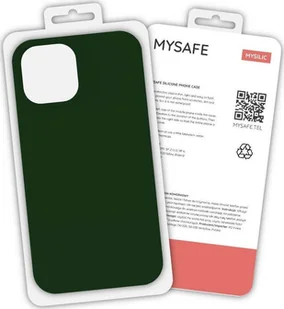 Mysafe MYSAFE ETUI SILIKONOWE IPHONE 11 PRO CIEMNOZIELONY PUDEŁKO - Etui i futerały do telefonów - miniaturka - grafika 1