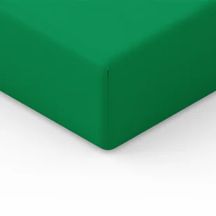 Spod Igły i Nitki Prześcieradło Jersey z gumką 220x200 cm zielone - Prześcieradła - miniaturka - grafika 1