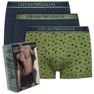 Majtki męskie - Emporio Armani bokserki majtki męskie zestaw 3szt komplet M - miniaturka - grafika 1