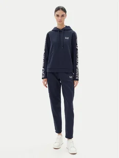 EA7 Emporio Armani Dres 7W000116 AF10443 UB102 Granatowy Regular Fit - Dresy damskie - miniaturka - grafika 1