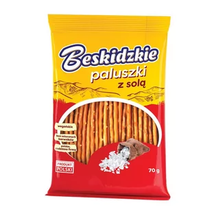 Beskidzkie paluszki z solą 70g 20 szt. - Paluszki - miniaturka - grafika 1