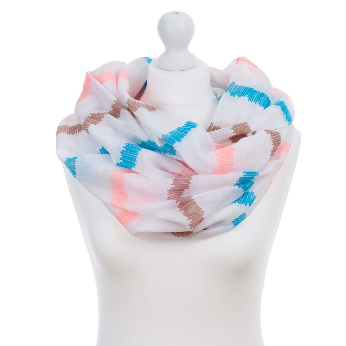 Duży Wiosenny Komin W Pastelowych Modnych Odcieniach - Kom-Wio-Past-8