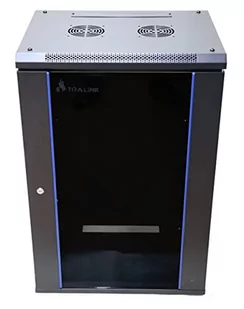 ExtraLink Wisząca 19"" 18U 600x450mm czarna (EX.14367) - Szafy rack - miniaturka - grafika 3