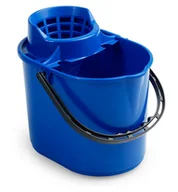 Miotły, szufle, mopy - TTS Wiadro LIGHT z odciskarką - Niebieskie - miniaturka - grafika 1