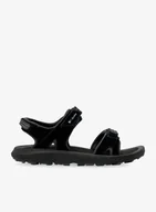 Sandały damskie - Sandały damskie Columbia Trailstorm Hiker 2 Strap - black/light cloud - miniaturka - grafika 1