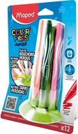 Przybory szkolne - Maped Flamastry Colorpeps Jungle 12 kolorów - miniaturka - grafika 1