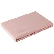 Prześcieradła - Eurofirany Prześcieradło satynowe pudrowe 160x210 - bez gumki 100% bawełna ef-prze-sat-pude-160x210 - miniaturka - grafika 1