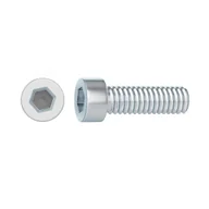 Śruby i nakrętki - Standers Śruba łeb sześciokątny 4 mm stal ocynk 8 x 50 mm 4 szt. - miniaturka - grafika 1