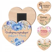 Magnesy - 10x PODZIĘKOWANIE dla gości MAGNES podziękowania na wesele komunię chrzest - miniaturka - grafika 1