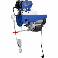 Podnośniki - Wciągarka elektryczna z suwnicą linowa 1600 W 12 m 500 kg - miniaturka - grafika 1