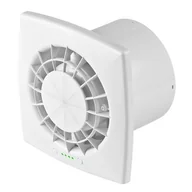 Wentylatory łazienkowe - Wentylator łazienkowy WGB100CTR biały, 0,57 kg, Ø100, regulacja prędkości silnika i opóźnienia wyłączenia AWENTA - miniaturka - grafika 1
