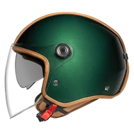 Kaski motocyklowe - Kask Otwarty Nexx Y.10 Midtown MT Zielony/WielbłądziXS - miniaturka - grafika 1