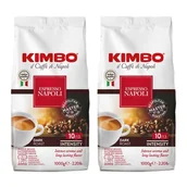 Kawa - Kawa ziarnista KIMBO Espresso Napoli 2 x 1 kg - miniaturka - grafika 1