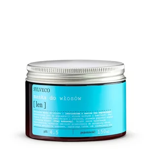 Sylveco Maska do włosów len 150ml - Maski do włosów - miniaturka - grafika 1