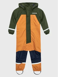 Didriksons Kombinezon zimowy Zeb 504400 Pomarańczowy Regular Fit - Kombinezony dla dzieci - miniaturka - grafika 1