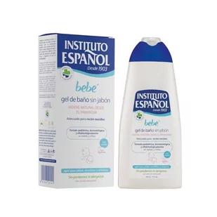 Instituto Espanol BEBE Płyn do kąpieli od pierwszego dnia, 500 ml 8411047101414 - Kosmetyki kąpielowe dla dzieci - miniaturka - grafika 1