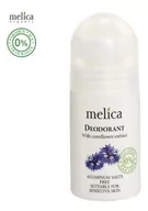 Dezodoranty i antyperspiranty dla kobiet - Melica Organic Organic Dezodorant roll on z ekstraktem z bławatka 50ml - miniaturka - grafika 1