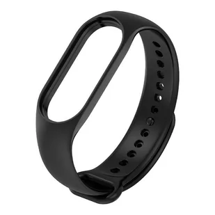 Hurtel Zamienna silikonowa opaska do Xiaomi Smart Band 7 pasek bransoleta bransoletka czarny - Akcesoria do smartwatchy - miniaturka - grafika 1