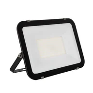 Lampy ogrodowe - Naświetlacz LED 100W 3000K 120lm/W IP65 Slim Szklany Czarny Radikal FloodSlim 10000 lm - miniaturka - grafika 1