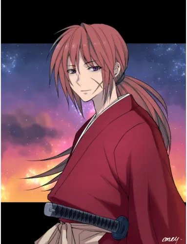 Plakat Anime Rurouni Kenshin RUKE_028 A2 (custom)