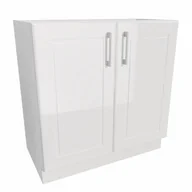 Szafki kuchenne - Szafka Dolna Alto 80X82 Mdf Biały Połysk - miniaturka - grafika 1