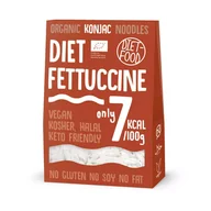 Makaron - Diet-Food BIO Organic Fettuccine - makaron roślinny z rośliny Konnyak 300gr netto shirataki - miniaturka - grafika 1