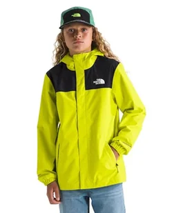 The North Face NF0A8A48JE3 B ANTORA RAIN kurtka unisex dla dzieci SULPHUR SPRING GREEN, rozmiar XXL - Kurtki i płaszcze dla chłopców - miniaturka - grafika 1