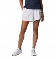 Odzież trekkingowa damska - Krótkie Spodenki Turystyczne Damskie Columbia Logo III French Terry Short - miniaturka - grafika 1