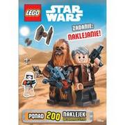 Książki edukacyjne - LEGO Star Wars. Zadanie: naklejanie. 200 naklejek - miniaturka - grafika 1